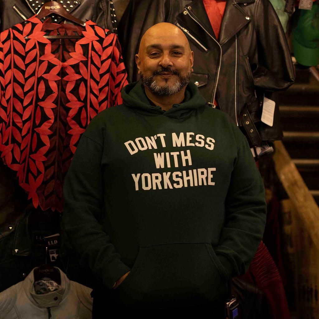 Don't Mess With Yorkshire - Classic Hooded Sweatshirt Green