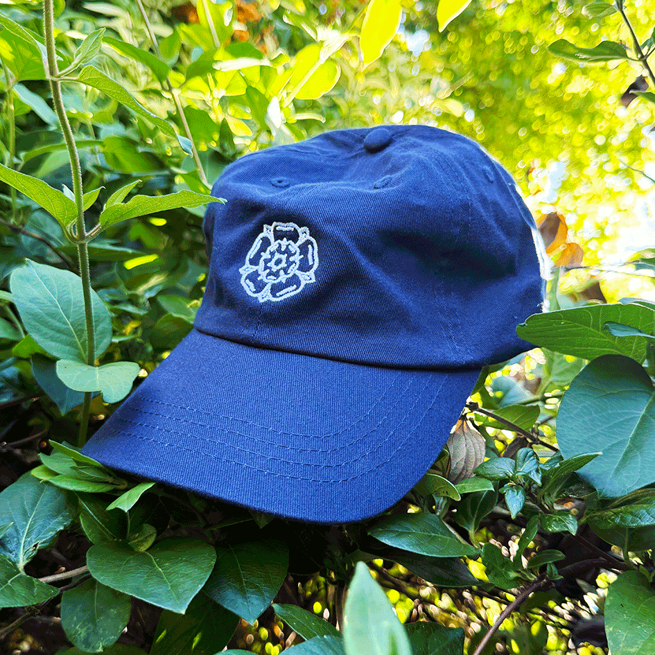 Rose Dad Cap - Navy