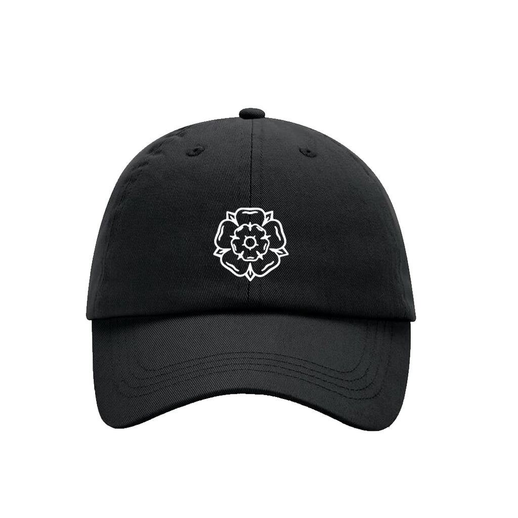 Rose Dad Cap - Black
