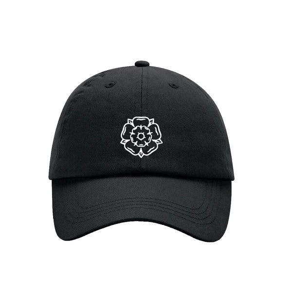 Rose Dad Cap - Black