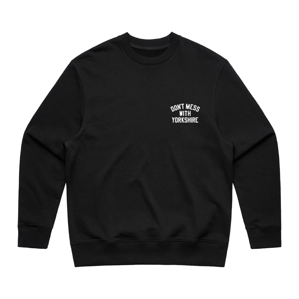 Rose Crew Sweatshirt - Black