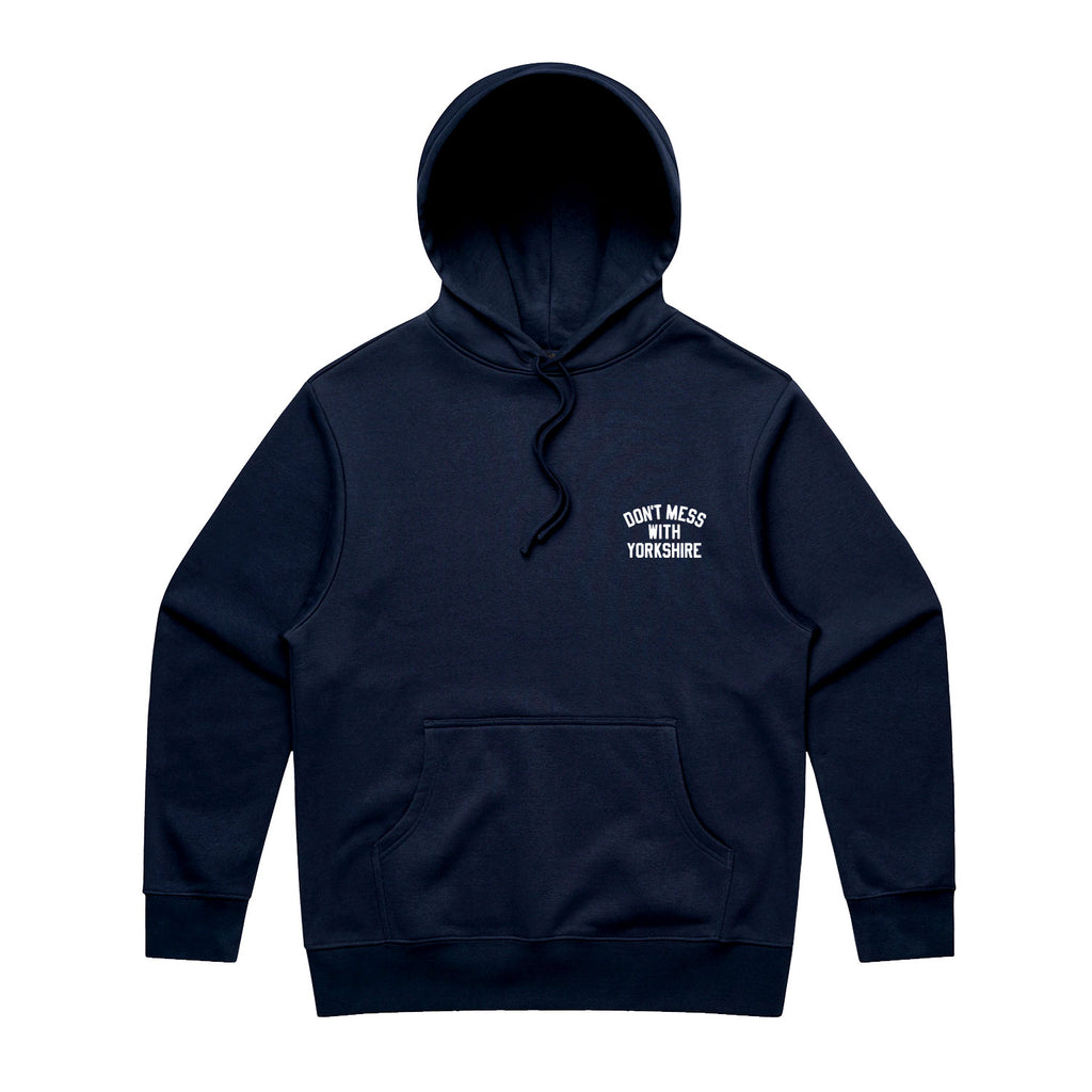 Rose Hooded Sweatshirt Navy