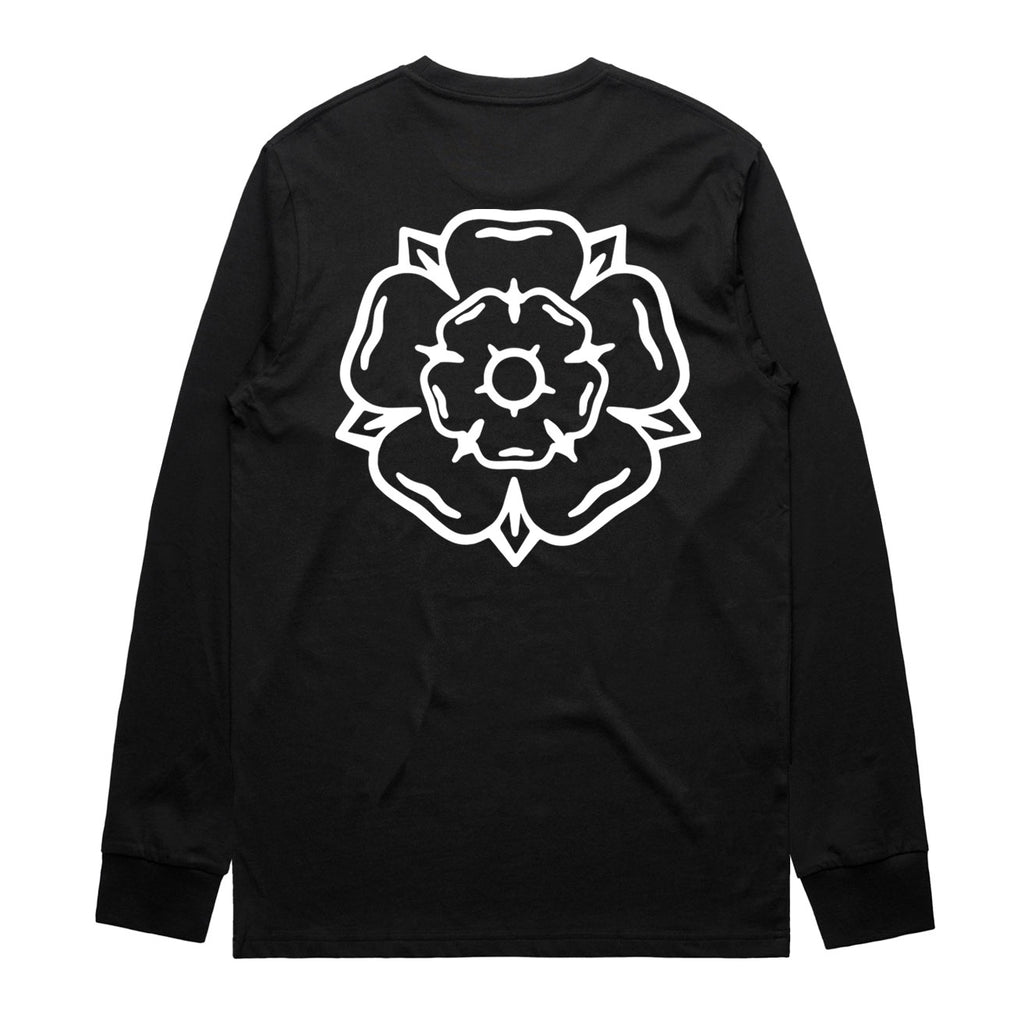 Rose L/S T-shirt Black