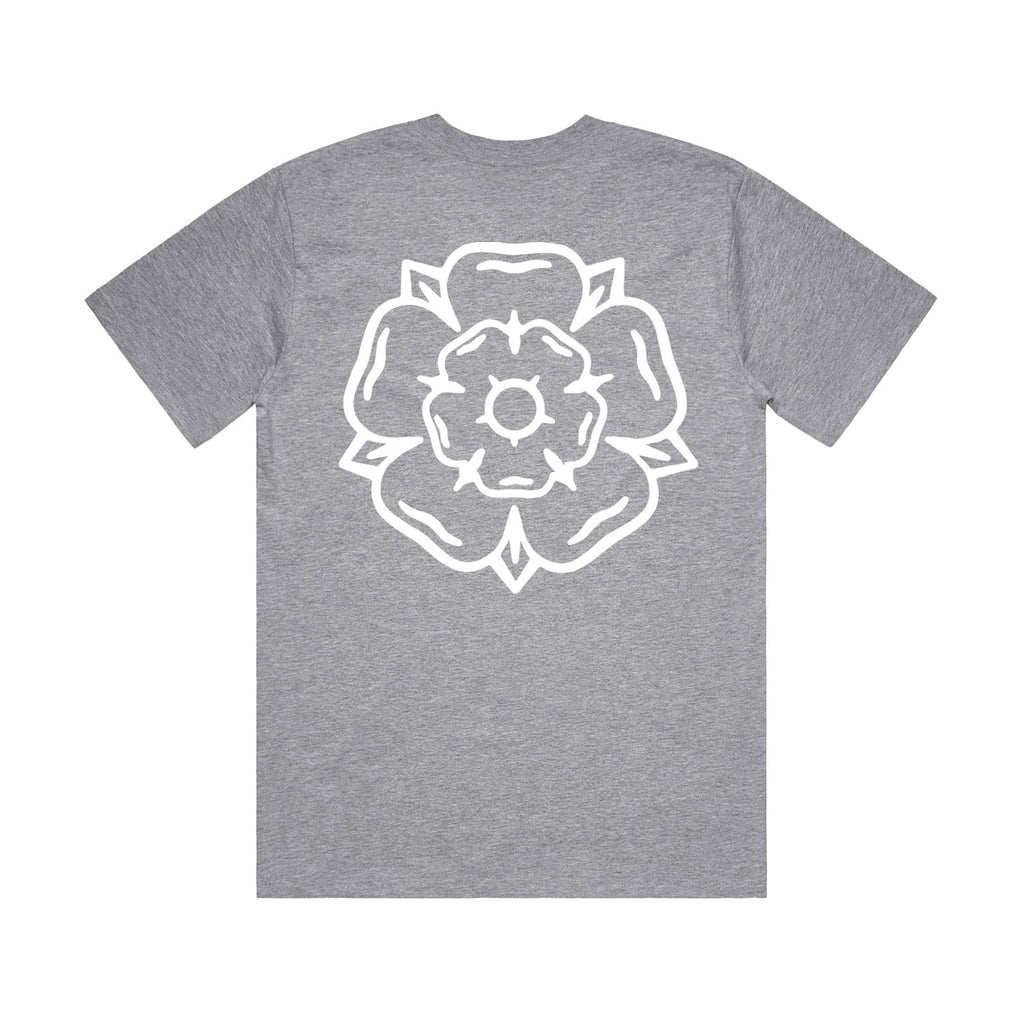 Rose S/S T-shirt Grey/White