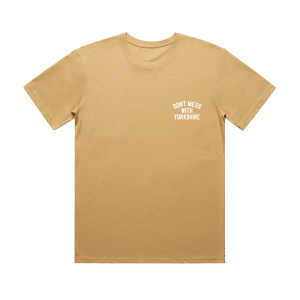 Rose S/S T-shirt Old Gold