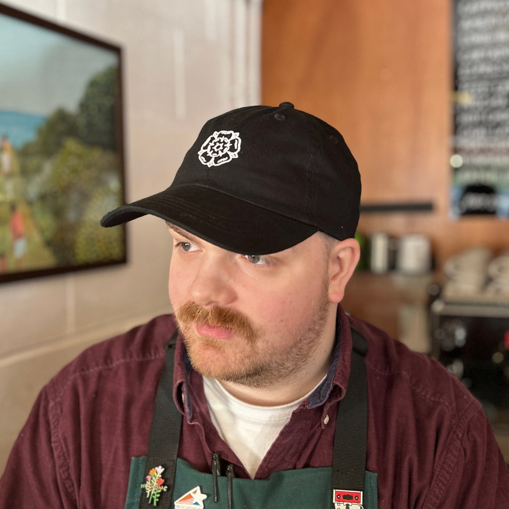Don't Mess With Yorkshire - Rose Dad Cap Black