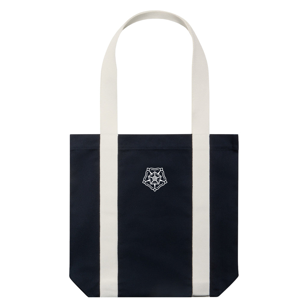 Ornate Tote Bag - Black/Off White