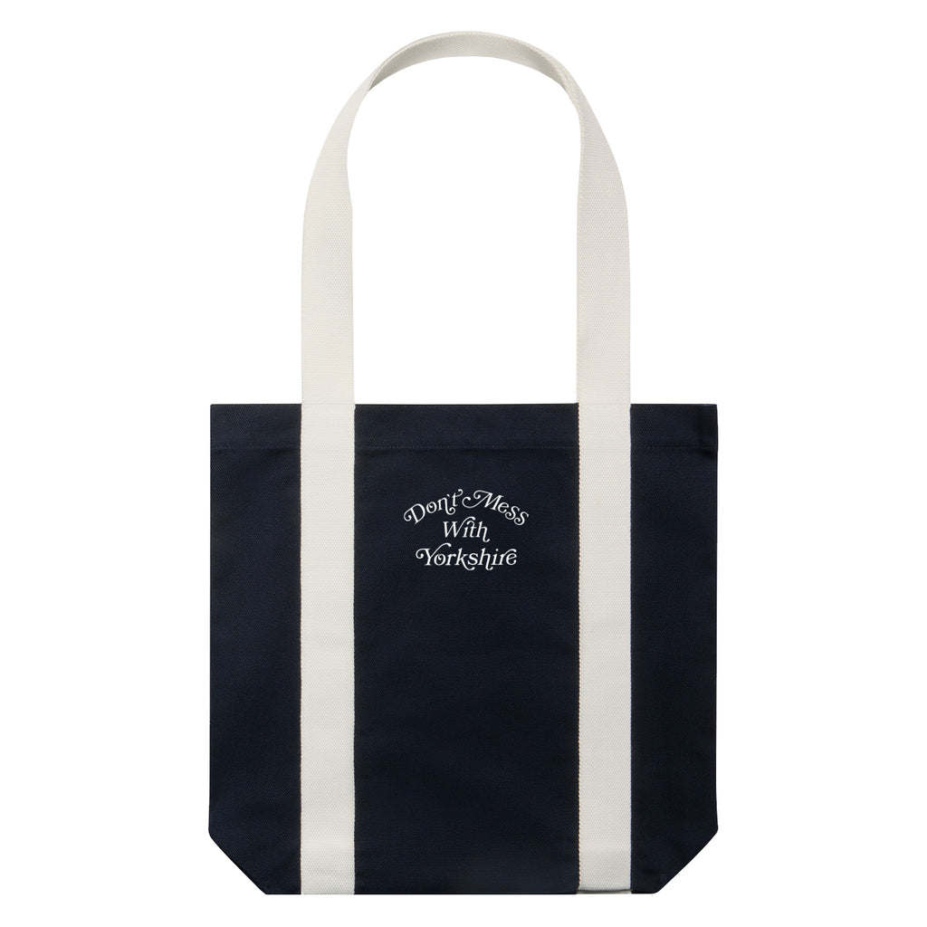 Ornate Tote Bag - Black/Off White