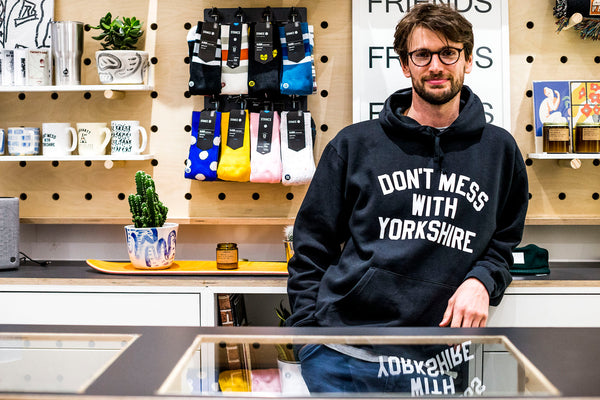 Don't Mess With Yorkshire - Classic Hooded Sweatshirt Black